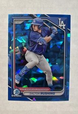 2024 Bowman Chrome Draft Sapphire Edition - Dalton Rushing #BDC-46 (RC)