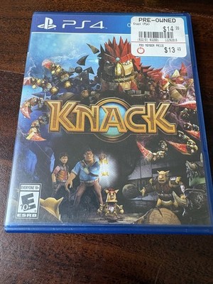 Knack (Sony PlayStation 4, 2013) 
