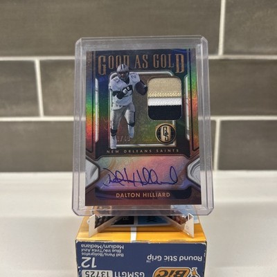 2024 Panini Gold Standard Good as Gold Dalton Hilliard #GAG-DHD Auto Patch 41/49