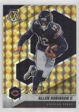 2021 Panini Mosaic Reactive Yellow Mosaic Prizm Allen Robinson II #40 0c6