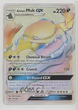 Rainbow - Alolan Muk GX Pokemon Sun & Moon Burning Shadows #157 on eBay