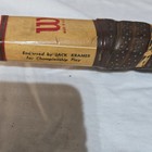 Wilson Jack Kramer Autograph Tennis Racquet 4 1/2" Grip w/ Cover Made in USA — photo 3