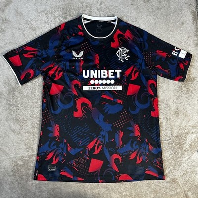Original Rangers FC Fußball Trikot Herren Extra Large Castore 2024/25 Third