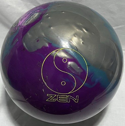900 Global Zen 15 lb Bowling ball Used Single Drill