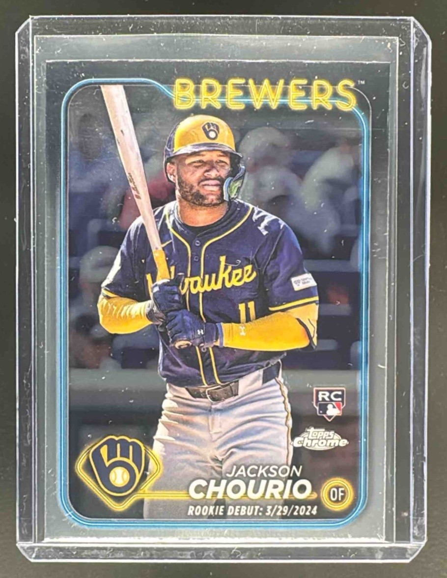 EL.198 Jackson Chourio 2024 Topps Chrome Update #USC30 Rookie RC