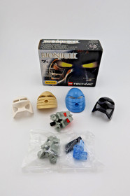 LEGO BIONICLE Kanohi Masks Box 8525 Turaga 6 Pieces 2001 Complete Rare Toys R Us