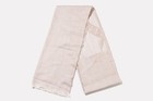 Bvlgari Cashmere Silk Herringbone Fringe Scarf Stole Shawl Beige / Men'S Women'S