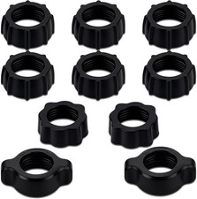10 Pcs Tightening Nut for Replacement Car Mount Screw On, 0.67"/17Mm Ball Joint