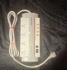 Panamax 4-Outlet Surge Protector Power Strip Gray 5.1-6.5 ft Cable