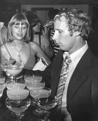 soccer player Berti Vogts girlfriend Monika Muller take part victor- Old Photo