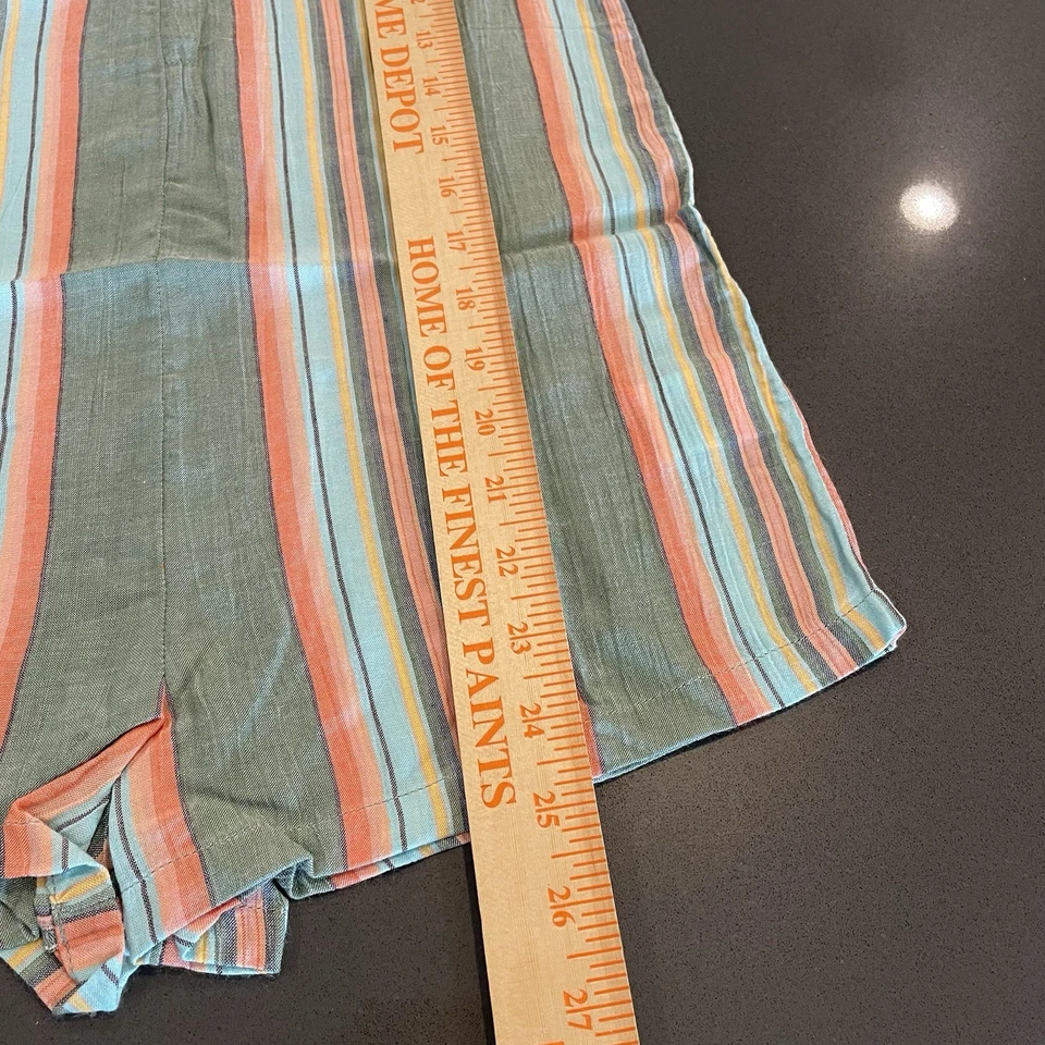 O’Neill Romper Girls Size M Pastel Stripes NWT - Image 2 of 4