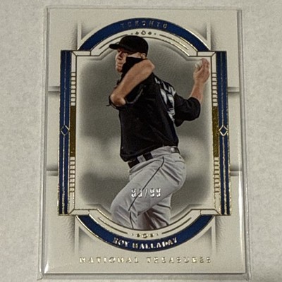 Panini 2024 National Treasures Roy Halladay #28 Serial Numbered /99 Blue Jays