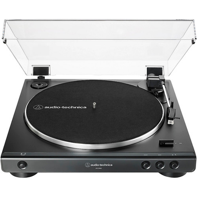 #ad Audio Technica AT LP60X Fully Automatic Belt Drive Stereo Turntable Black $179.00