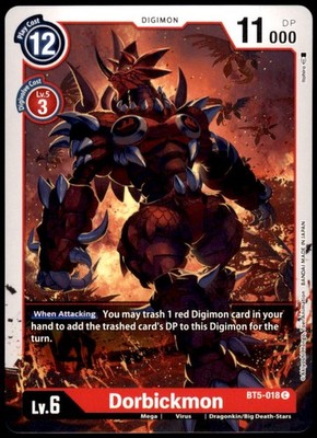 Digimon - Dorbickmon BT5-018 C - Normal - Battle of Omni