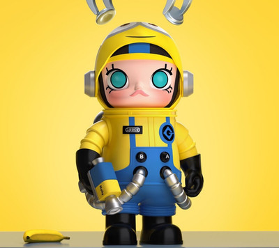 Mega Space Molly 400% Minions New Sealed Unopened Box US Shipper
