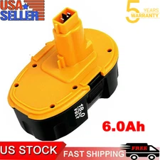 18V 6000mAh /6.0Ah for Dewalt Batteries Pack DC9098 DC9099 DC9096 Li-ion new