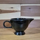 Fiesta Ring Handle Creamer In Black Fiestaware Creamer