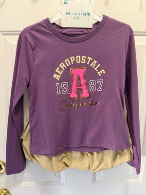 NWT Aéropostale 2-Piece Set Long Sleeve Tee and Cargo Skirt