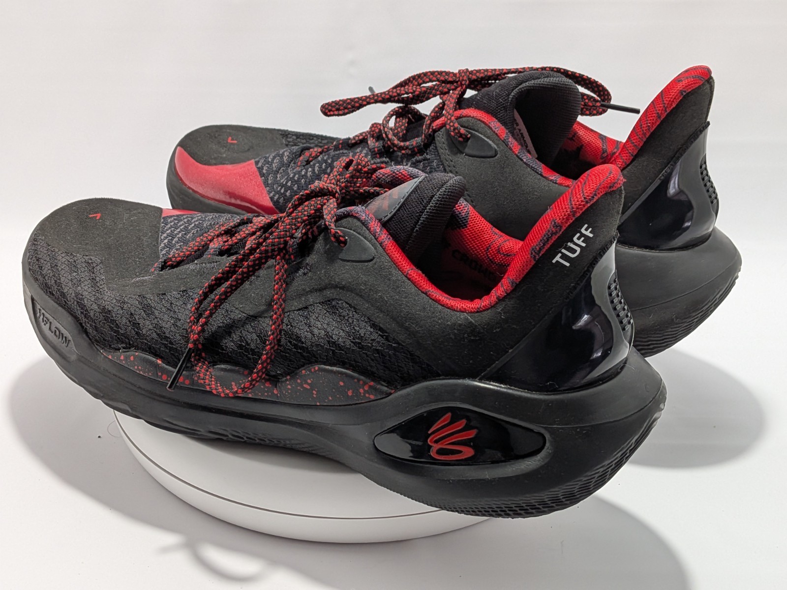 Under Armour UA Curry 11 FLOW TUFF CROWD 3027505-001 Men's 11.5 W 13 US Shoes thumbnail 12