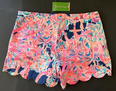 Lily Pulitzer Magnolia Pelican Pink Head in the Sand Shorts - Size 4 - New!!