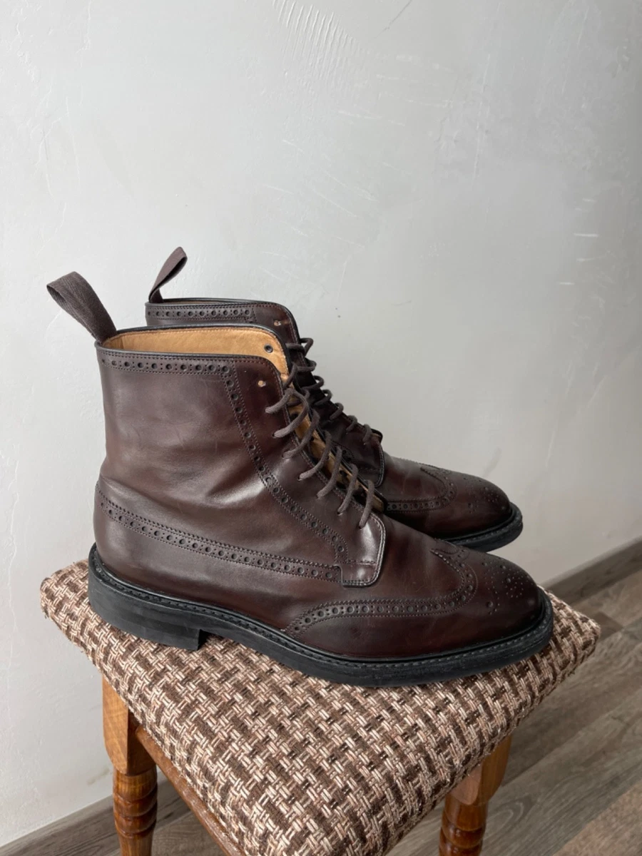 Church’s Pre-Loved Sz 8.5 Classic Brown Men’s Leather Ankle Boots (SH147) Brown Church main image 4