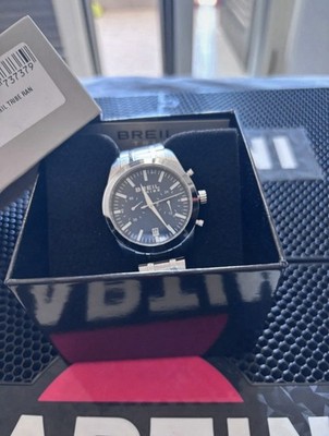BREIL TRIBE HERREN UHR CHRONOGRAPH STAHL EW0692 (1307)