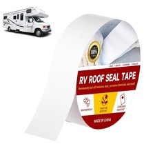 RV Roof Tape 2 Inch x 16.4 Feet Sealant Tapes White Repair white
