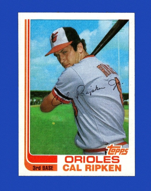 1982 Topps Traded Set-Break # 98T Cal Ripken Jr. RC NR-MINT *GMCARDS*