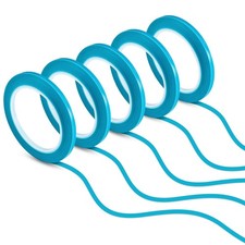 5 Rolls of Vinyl Tape Masking Tape Automotive Car Auto Paint for Curves, High...