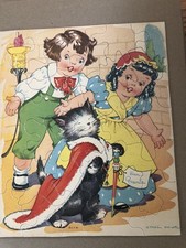 Ethel Hays S. P. Co. nursery rhyme puzzle lot of 4 never used