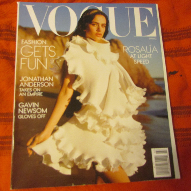 Spring 2026 Vogue Magazine Rosalia Gavin Newsom Jonathan Anderson