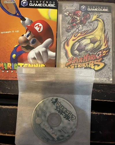 Mario Tennis Golf Striker Gc 3 Pieces Japan 2c
