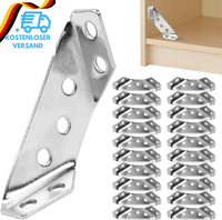 20 StüCk Eckverbinder Edelstahl Winkelverbinder Metall Winkel Eckwinkel Dreieck
