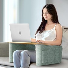 Lap Desk with Arm Rests, Laptop Desk for Bed, Working Reading in Bed, Couch, ...