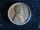 1922 No D Strong Reverse Lincoln Cent in Fine Condition . FREE SHIPPING