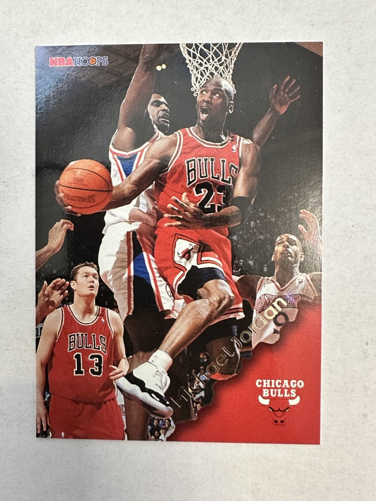 Michael Jordan 1996-97 Hoops #20  Bulls HOF NM or better