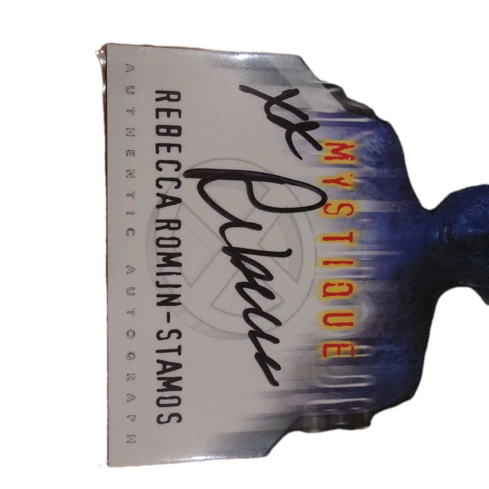 Topps 2000 X-men the Movie Rebecca Romijn-Stamos as Mystique Autograph Card - Image 4 of 4