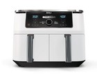 Ninja DZ300CWH Foodi 4-in-1 10 Qt. XL 2-Basket Air Fryer with Dual Zone
