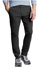 Copper  Oak Men's Tech Utility Pants, Black, Size 32X34 polyester NWOT