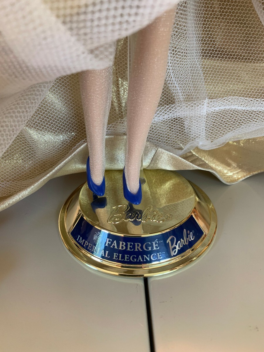 1998 Faberge Barbie Imperial Elegance Limited Edition 1998 Faberge Barbie Imperial Elegance Limited Edition