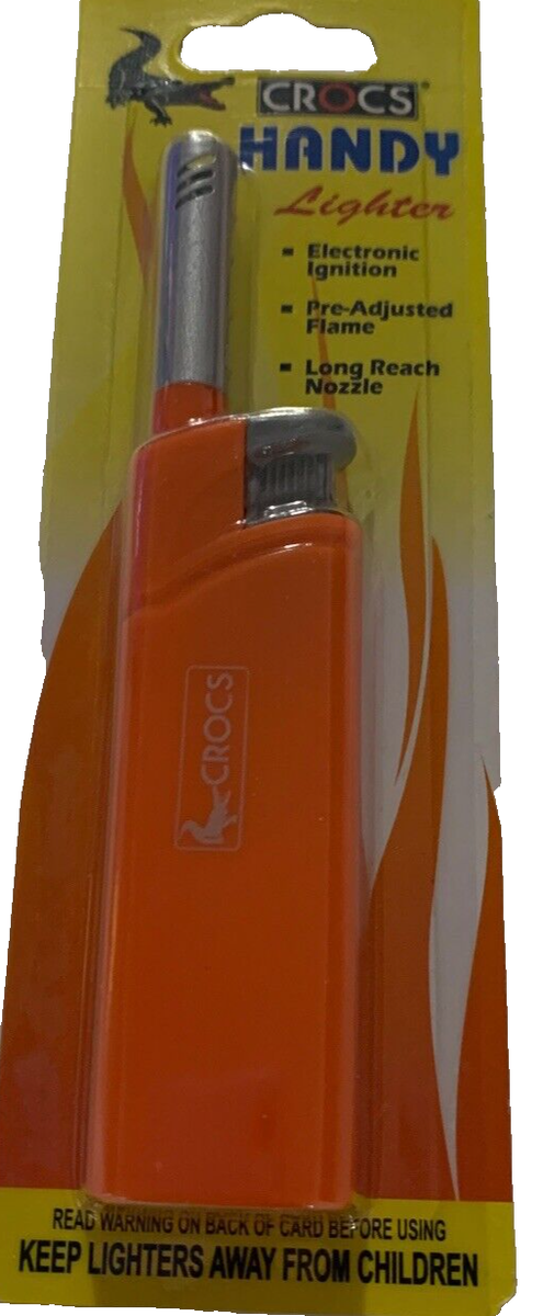 Crocs Handy Lighters Long Reach Nozzle Candle Lighter #3050-Brand