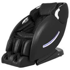 Black Titan Osaki OS-4000XT L-Track Massage Chair Zero G Gravity Recliner Heat