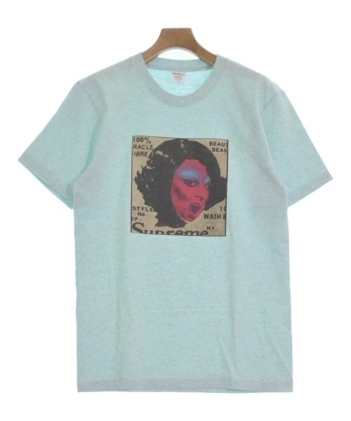 T shirt Supreme/Coupe et Couture BleuVert M 2200473120252