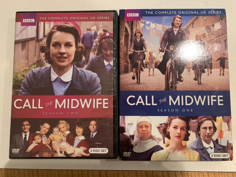 Call The Midwife Seasons 1 & 2 TV DVD Sets BBC PBS Period Drama Redgrave