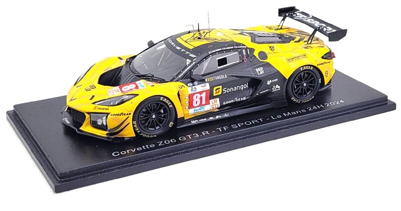 Spark S9155 Chevrolet Corvette Z06 GT3.R #81 TF Sport Le Mans 2024