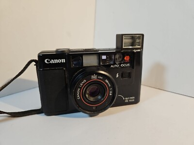 #ad #ad Canon AF35M Autoboy Sure Shot point amp; shoot 35mm Film Camera Taiwan ROC Read $49.99