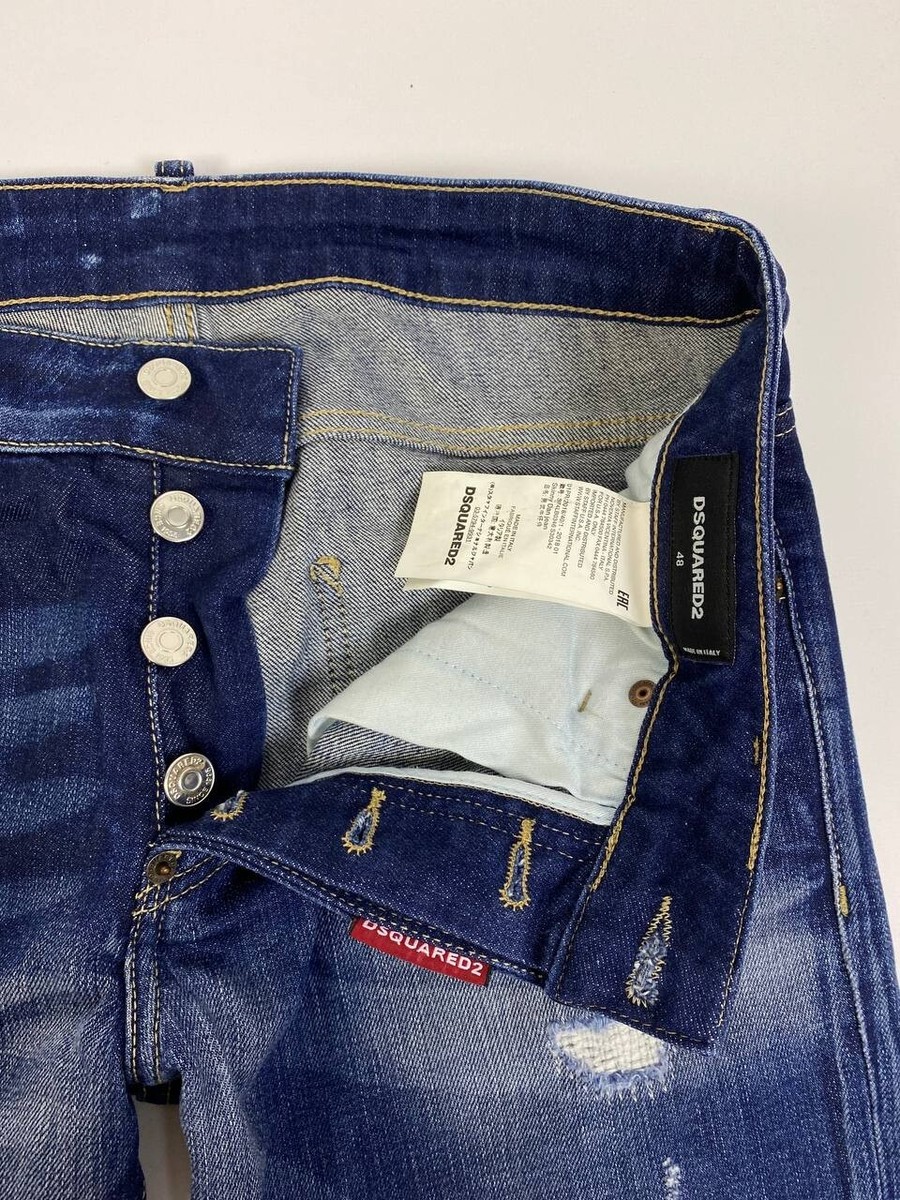 パンツ DSQUARED2 Skinny Dan Jean S71LB0677 42 Men's Jeans: Skinny and Slim | DSQUARED2