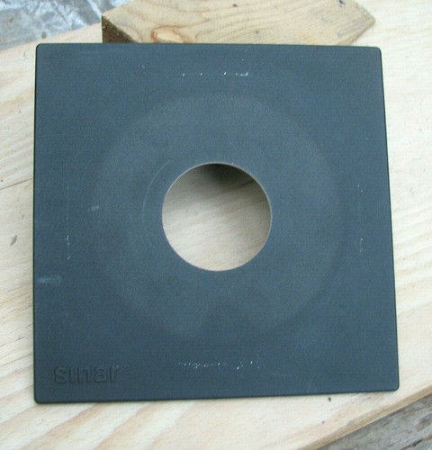 original genuine Sinar F & P fit metal lens board panel copal 1 41.9mm hole