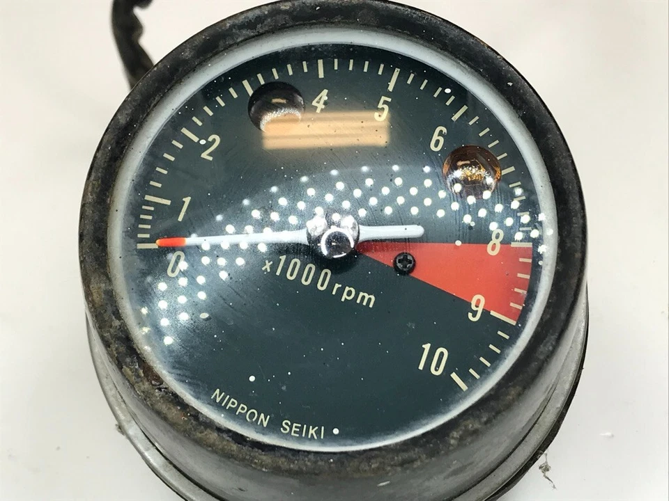 72 Honda XL250 XL 250 OEM tacômetro medidor RPM cluster tach 9-M - Imagem 3 de 4