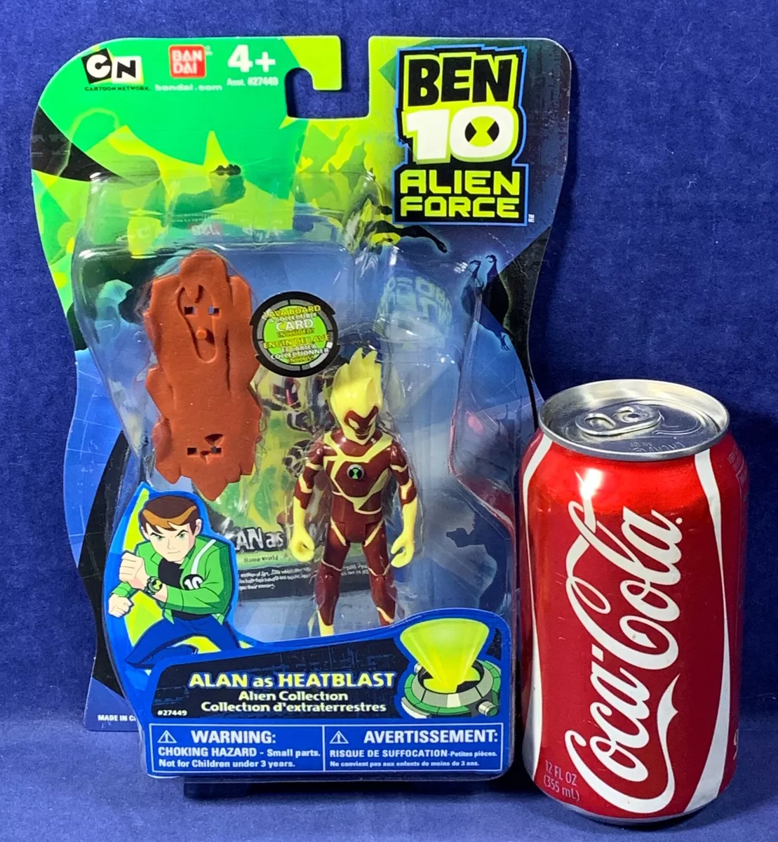 Ben 10 Alien Force Alien X & Goop (2009) Bandai Black Creation Transporter  Figure Toy - (A) 